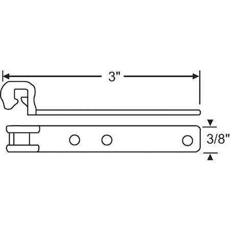 Strybuc Metal Bracket Used With 70-524